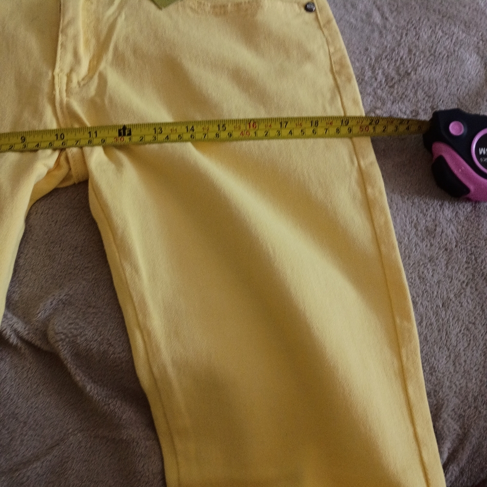 NWT.Yellow Women's Jeans Size 15.U-51  Stretch - Picture 7 of 8